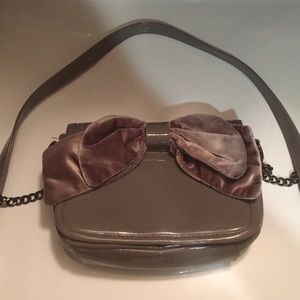 Poppie Jones Crossbody Gray Handbag